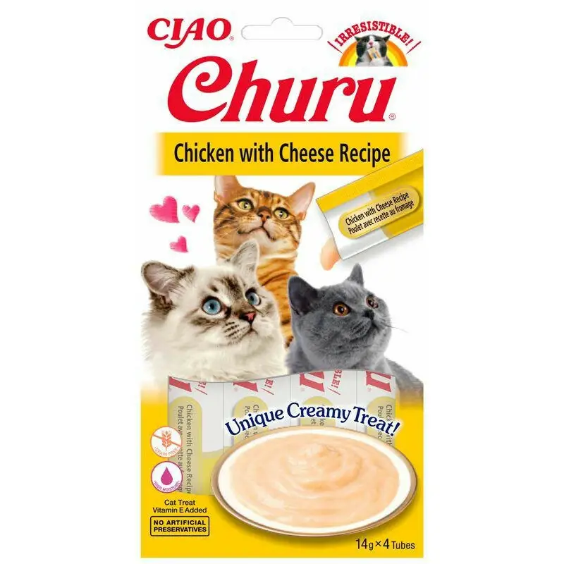 Inaba Churu kurczak z serem pasztet 14 g × 4