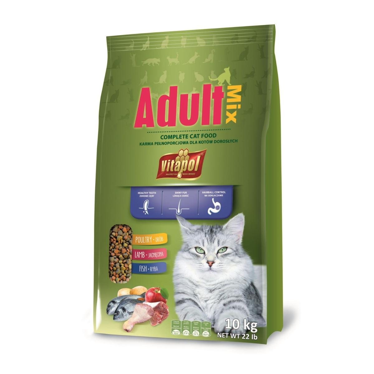 Hau&Miau mix smaków adult 10 kg