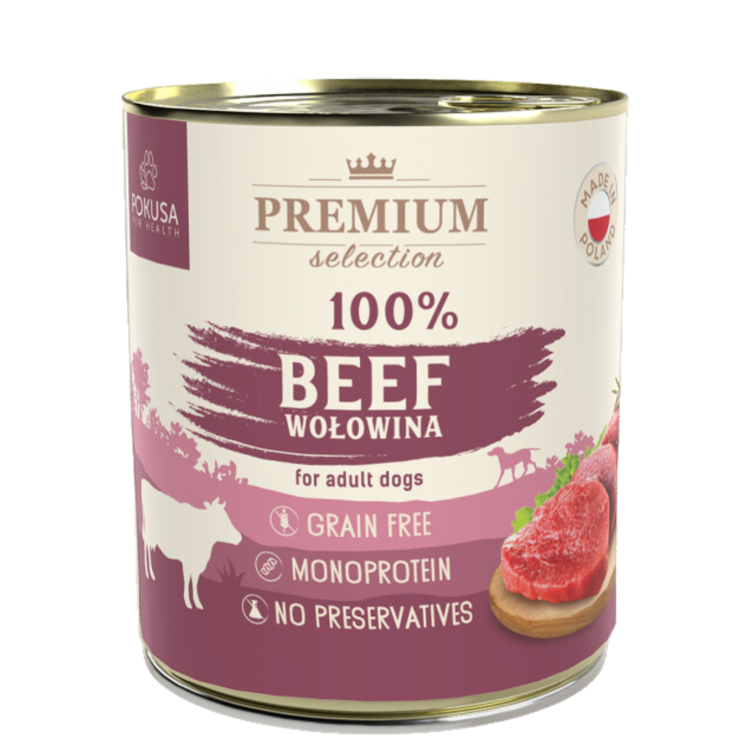 Pokusa Premium Selection wołowina 850 g