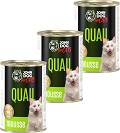 John Dog For Cats przepiórka pasztet adult 400 g × 6