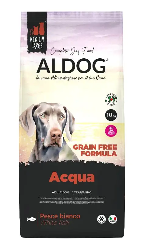 Aldog Grain Free Acqua biała ryba 10 kg