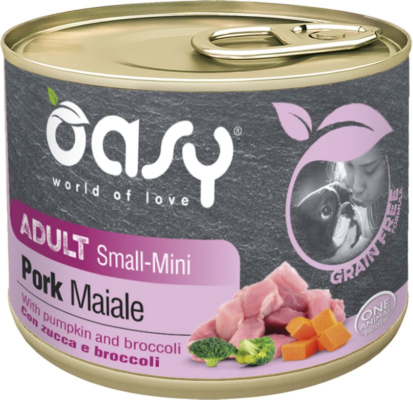 Oasy Grain Free wieprzowina adult małe rasy 200 g