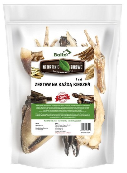 Balto dziczyzna, kurczak, wołowina 286 g × 7