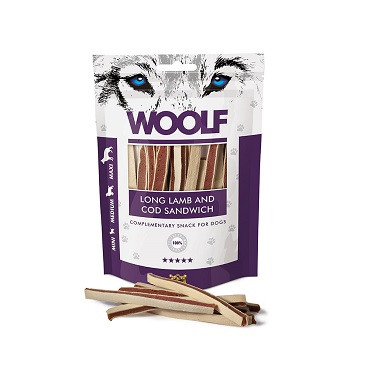 Woolf Soft jagnięcina, dorsz 100 g