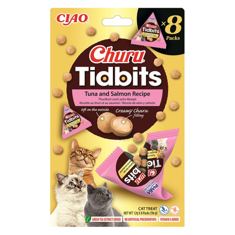 Inaba Churu tuńczyk, łosoś 12 g × 8