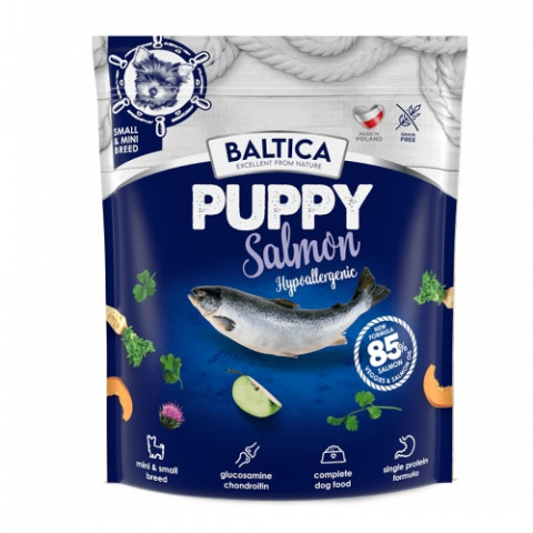 Baltica Excellent łosoś puppy małe rasy 1 kg