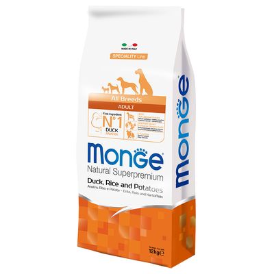 Monge Superpremium kaczka adult 12 kg