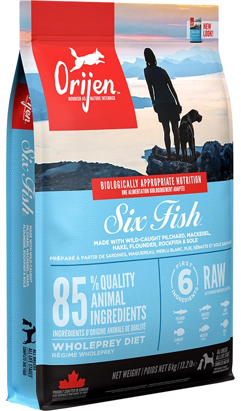 Orijen Six Fish ryba 6 kg