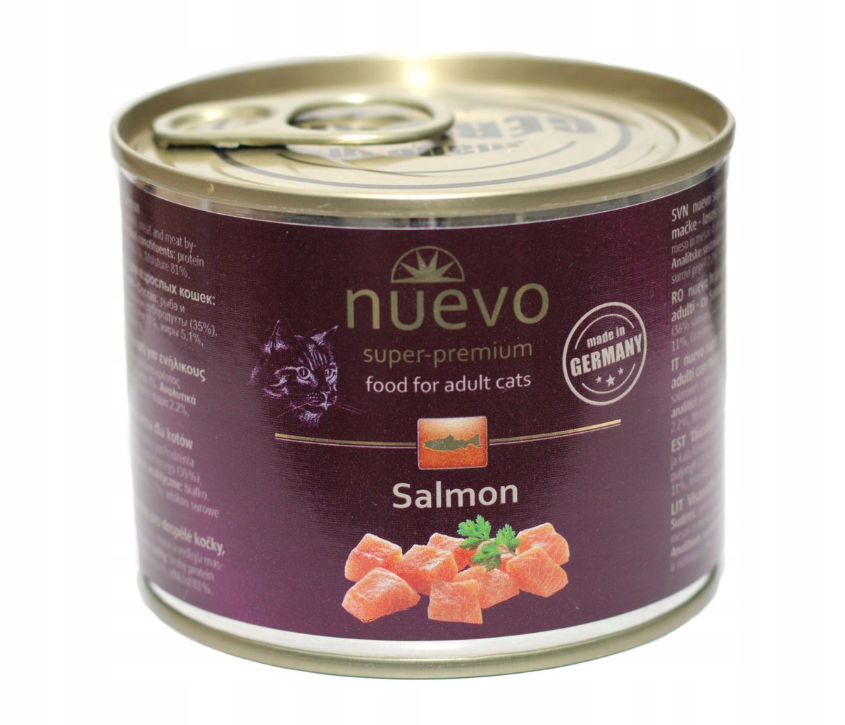Nuevo Super Premium łosoś adult 200 g × 12