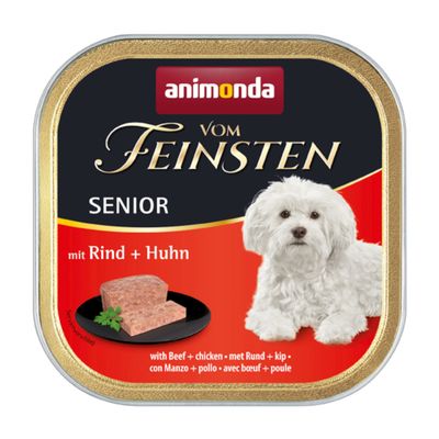 Animonda Vom Feinsten wołowina i drób senior 150 g × 24