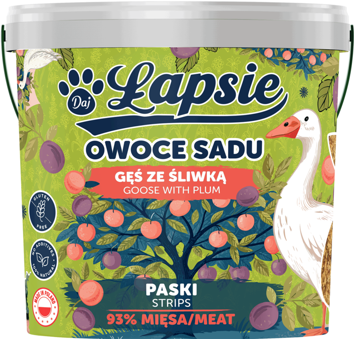 Łapsie Owoce Sadu gęś 400 g
