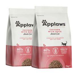 Applaws kaczka, kurczak adult 7,5 kg × 2