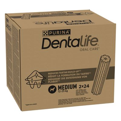 Purina DentaLife średnie rasy 69 g × 16