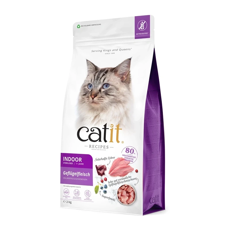 Catit Recipes Indoor drób adult 2 kg