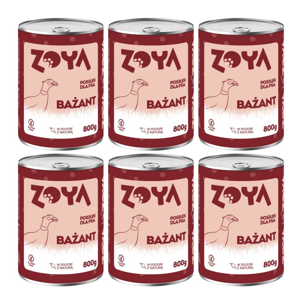 Zoya Premium bażant 800 g × 6