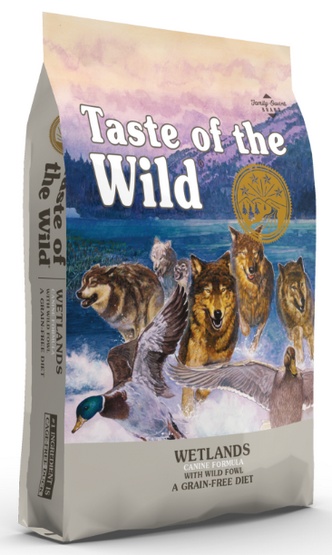 Taste of the Wild Wetlands indyk, kaczka, kurczak, przepiórka 12,2 kg