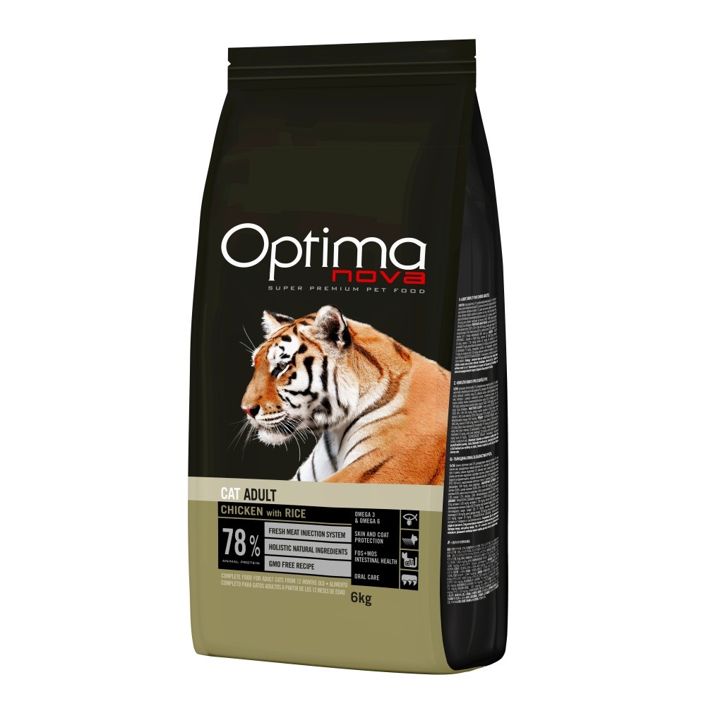 Optimanova kurczak z ryżem adult 6 kg