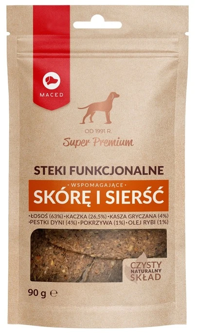 Maced Steki Funkcjonalne łosoś, kaczka 90 g