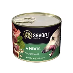 Savory indyk, jagnięcina, kaczka, kurczak adult 200 g