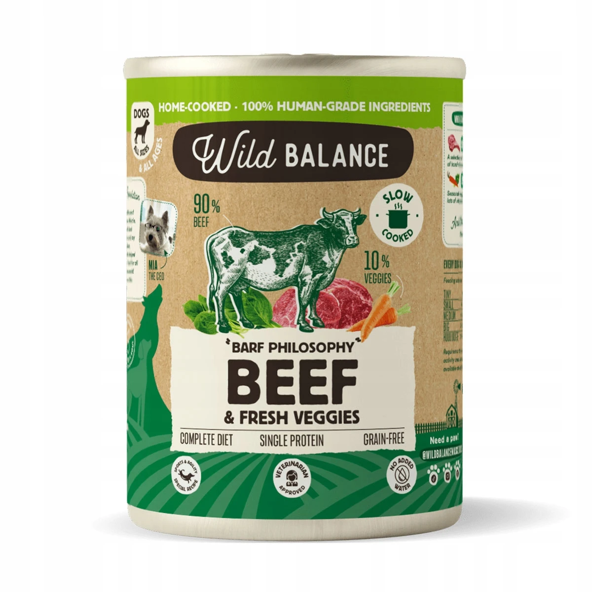 Wild Balance wołowina 400 g