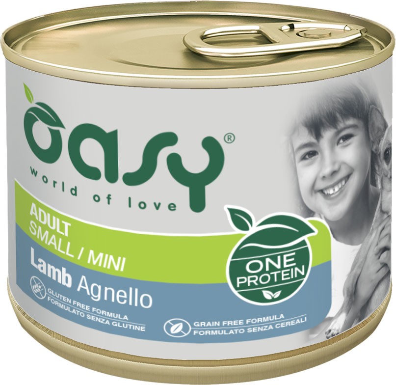 Oasy One Protein jagnięcina adult małe rasy 200 g