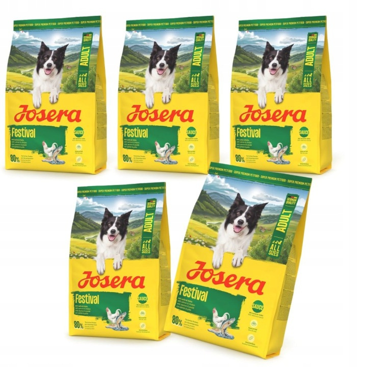 Josera Festival łosoś adult 900 g × 5