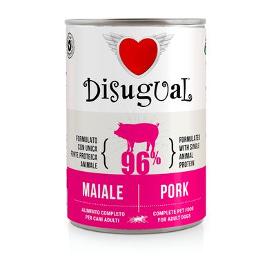Disugual Monoprotein wieprzowina adult 400 g × 24
