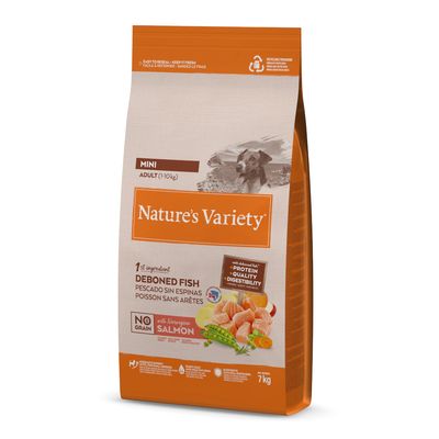 Nature's Variety No Grain łosoś adult małe rasy 7 kg × 2