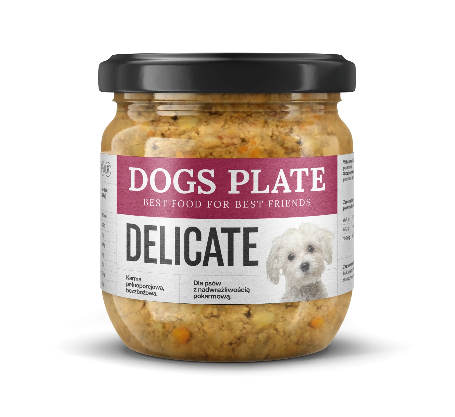 Dogs Plate Delicate królik 360 g