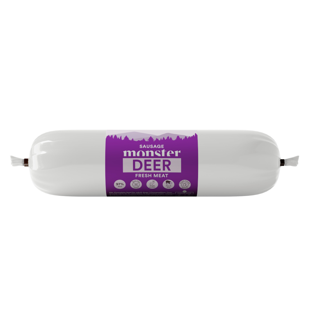 Monster Dog Sausage jeleń adult 200 g