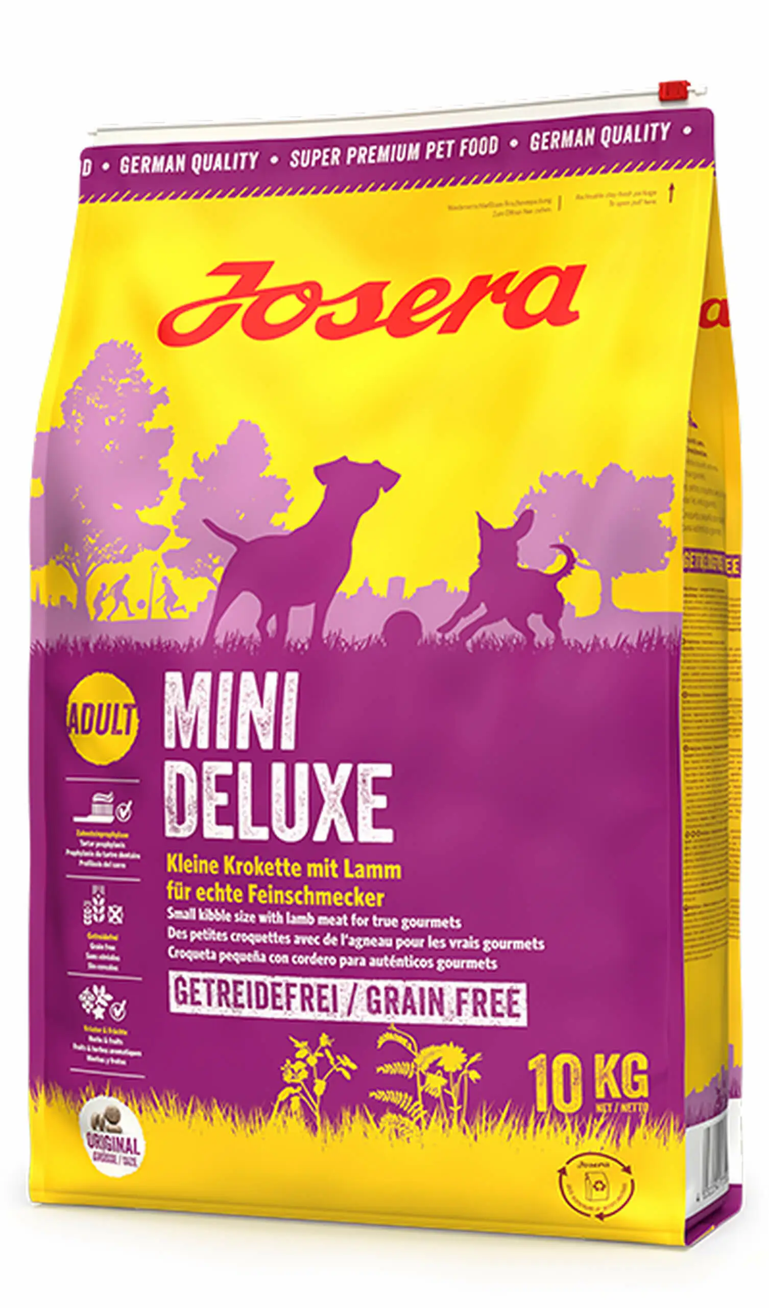 Josera MiniDeluxe jagnięcina adult małe rasy 10 kg