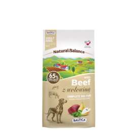 Baltica Natural Balance wołowina adult średnie i duże rasy 3 kg