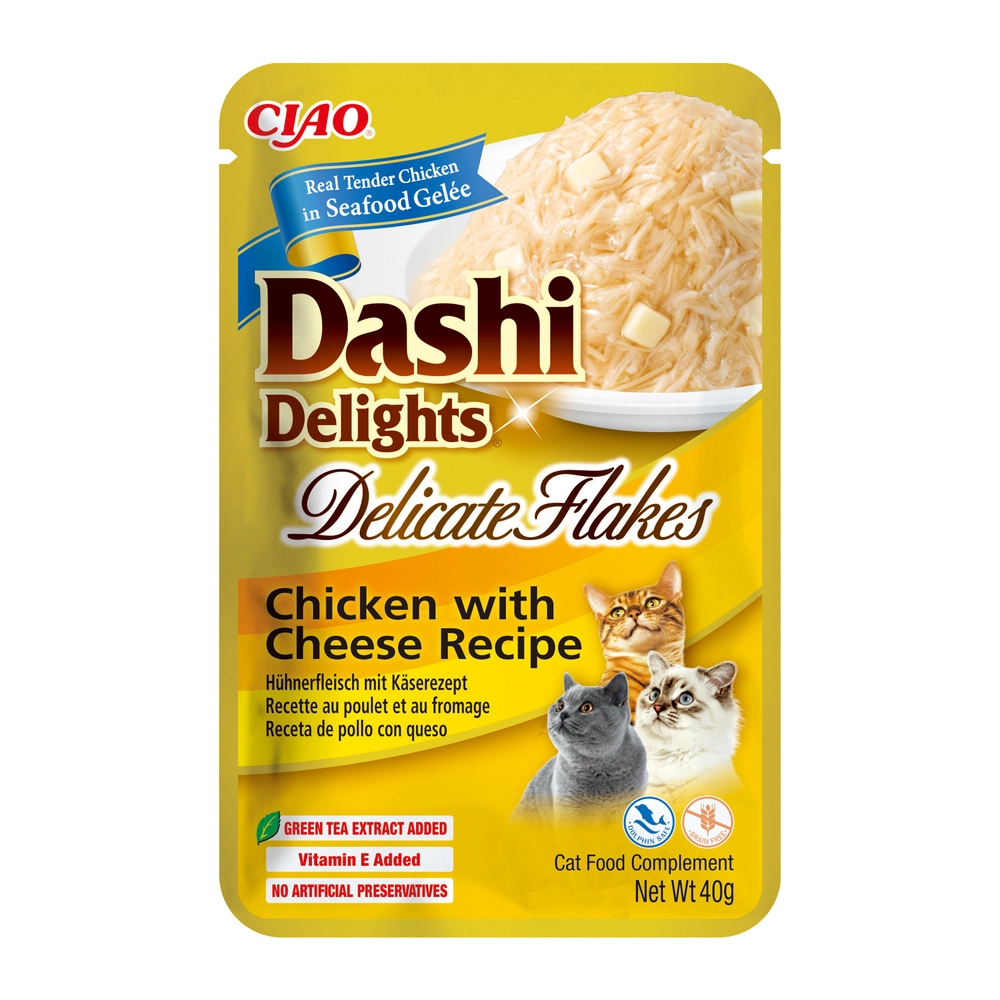 Inaba Dashi Delights kurczak, ser kawałki 40 g