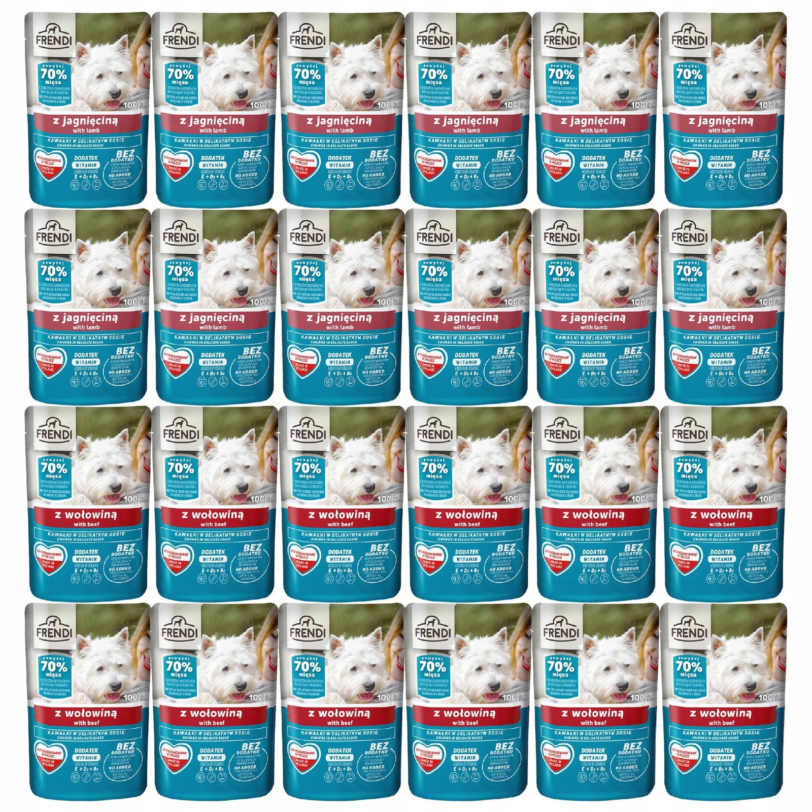 Frendi mix smaków 100 g × 24