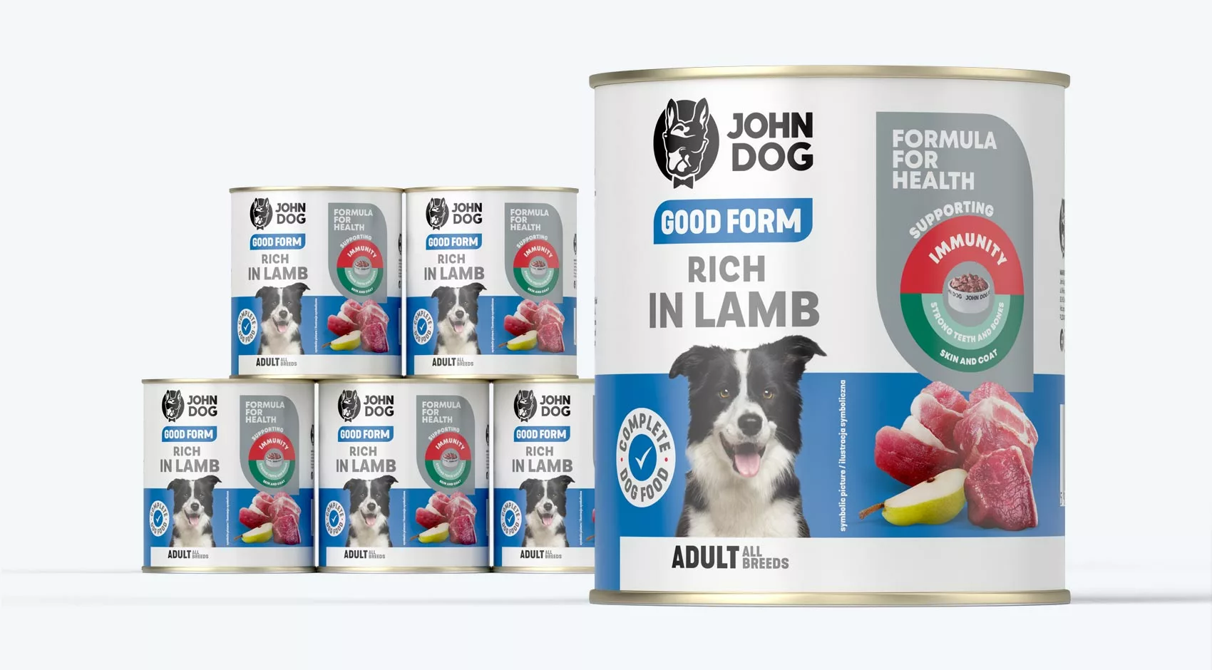 John Dog Good Form jagnięcina adult 800 g