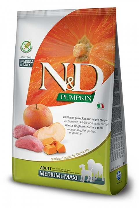 Farmina N&D Pumpkin dzik adult średnie rasy, duże rasy 12 kg