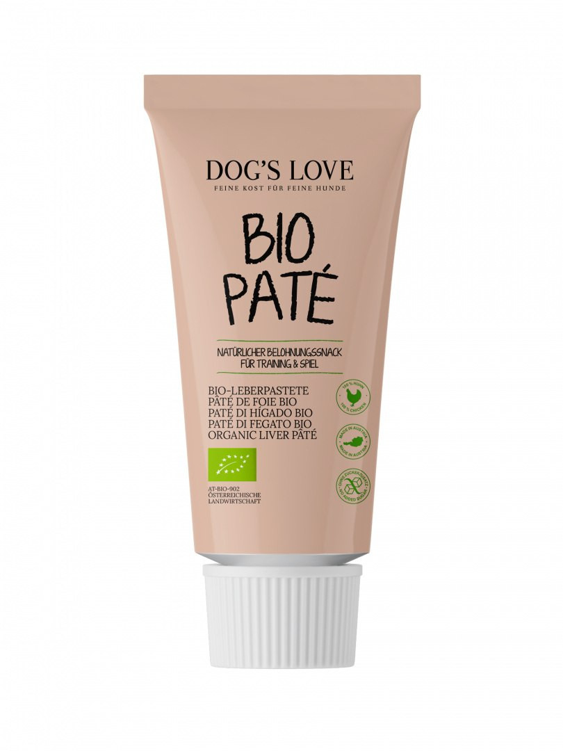 Dog's Love BIO Pate mięso, wątróbka 80 g