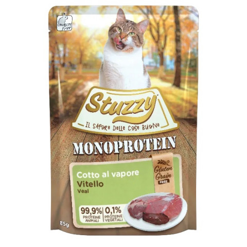 Stuzzy Monoprotein cielęcina w bulionie adult 85 g