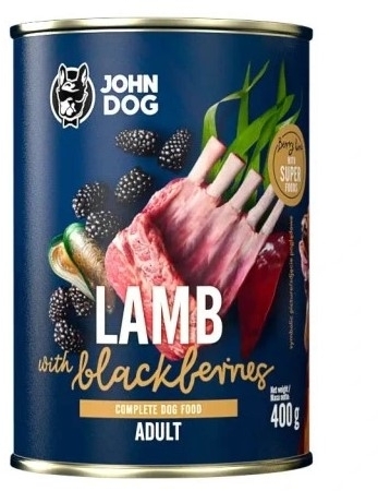 John Dog Berry Line jagnięcina adult 400 g