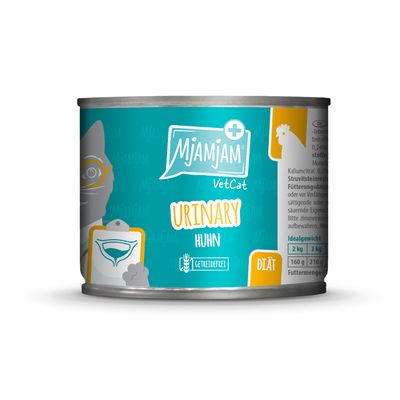 MjAMjAM VetCat Urinary kurczak pasztet adult 200 g × 6