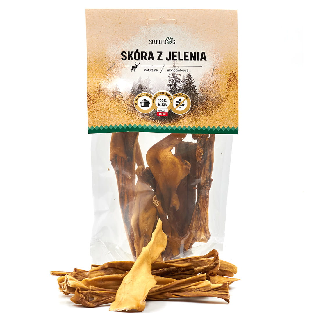 Slow Dog skóra z jelenia 100 g