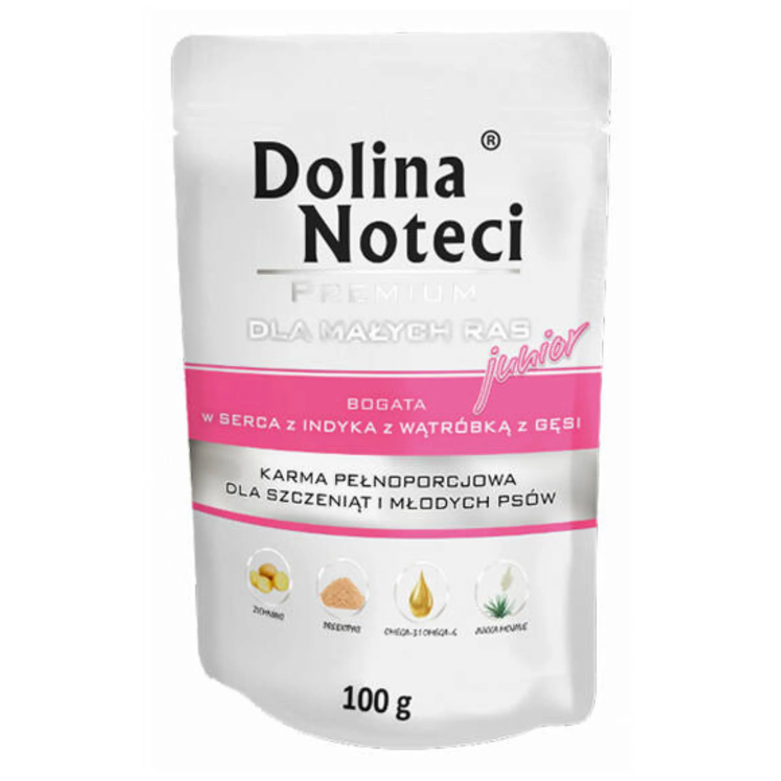 Dolina Noteci Junior gęś, indyk junior małe rasy 100 g