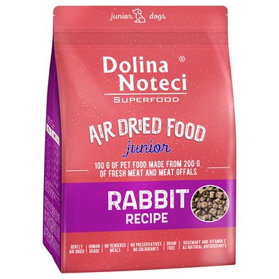 Dolina Noteci Superfood królik junior 1 kg × 2