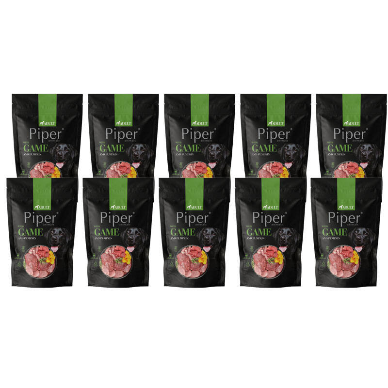 Piper Animals dziczyzna adult 500 g × 10