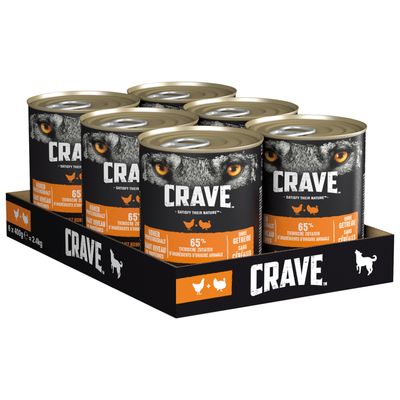 Crave kurczak, indyk adult 400 g × 6