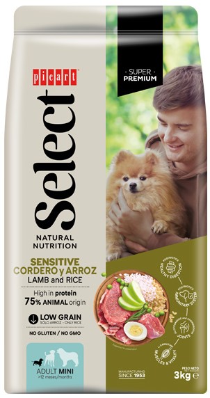 Picart Select jagnięcina adult małe rasy 3 kg
