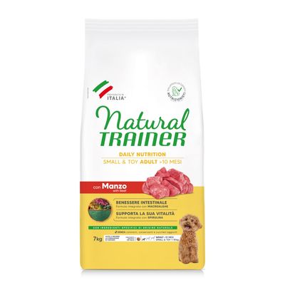 Trainer Natural Trainer wołowina adult małe rasy 7 kg