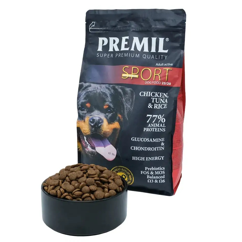 Premil Super Sport kurczak, tuńczyk 2,5 kg