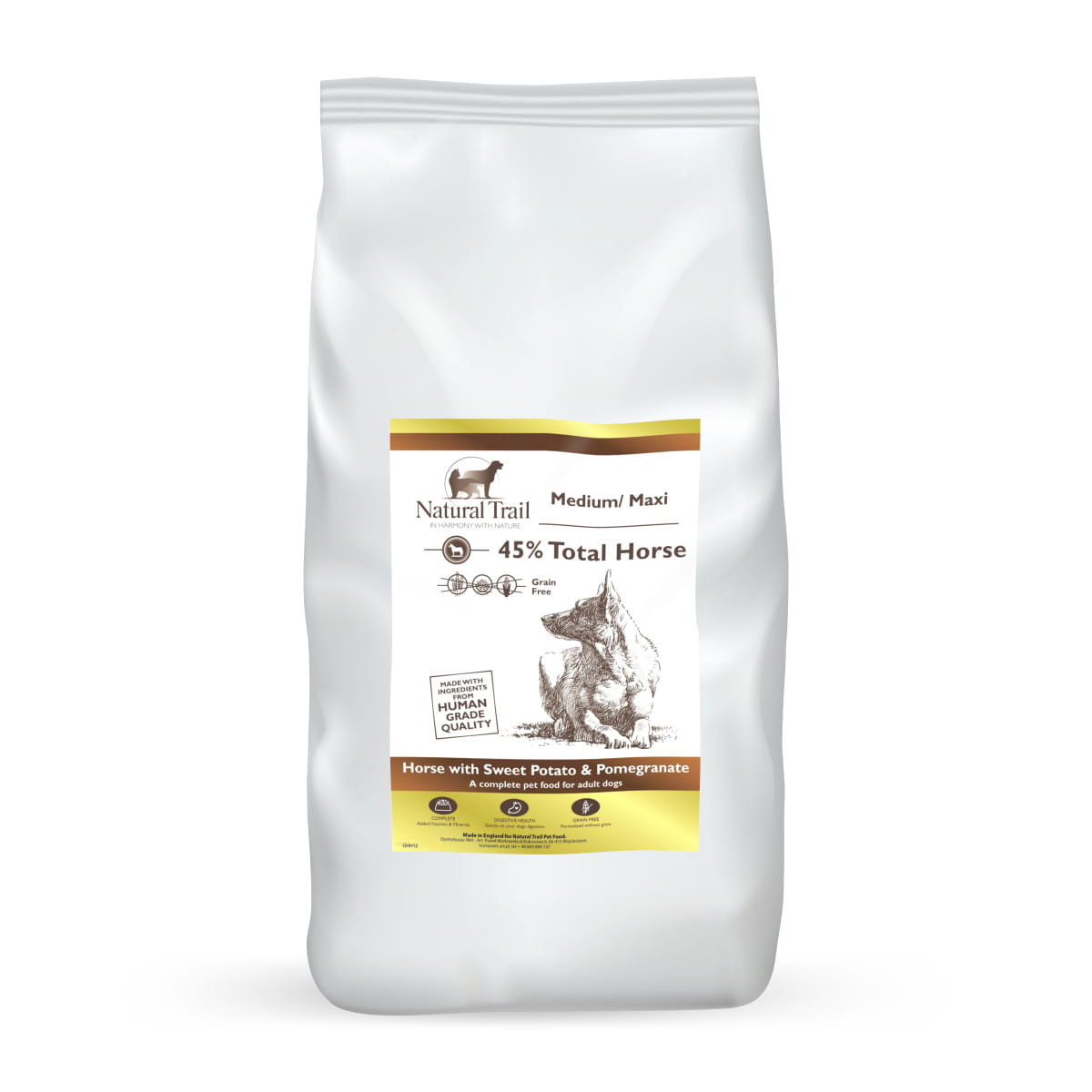 Natural Trail konina adult średnie rasy 12 kg
