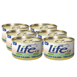 Life Cat Natural mix smaków w bulionie 85 g × 6